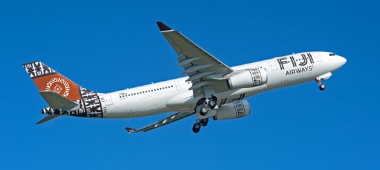 MSC Noticias - A330-200_FIJI_AIRWAYS Agencias Com y Pub Chuky Reina & Asociados Negocios Publicidad 