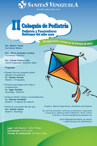 MSC Noticias - Afiche-II-Coloquio-de-Pediatría Negocios Publicidad Salud 