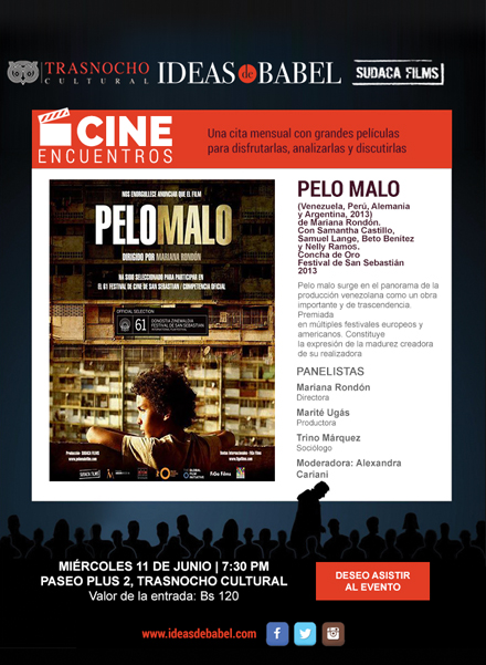 MSC Noticias - Cine-Encuentro-Pelo-malo-1 Agencias Com y Pub Cine Diversión Negocios Publicidad Trasnocho Cultural 