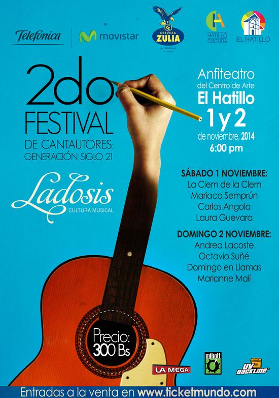 MSC Noticias - 2o-Fest-Cantautores-Ladosis-2014 Agencias Com y Pub Musica Publicidad 