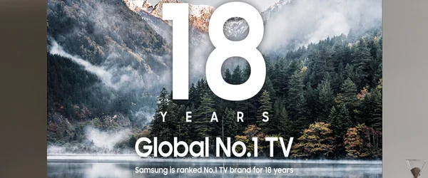 Samsung Electronics marca récord sin precedentes en la industria mundial de TVs